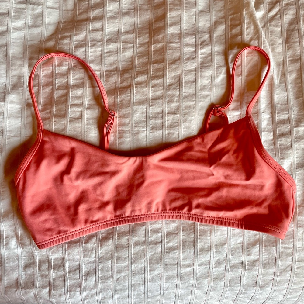 Jolyn Eryn Bikini Top in Guava